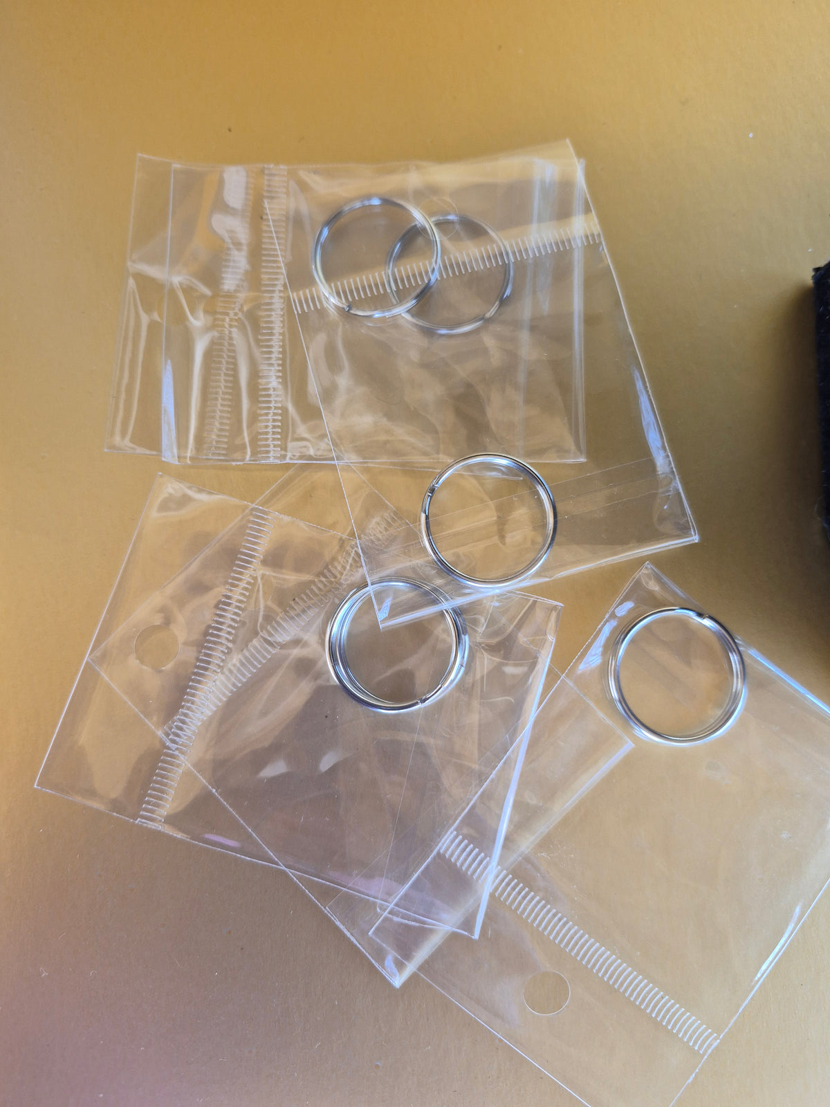 Extra key chain rings