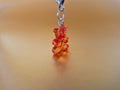 Red gummy bear collar charm