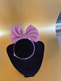 Light pink stand up dog bow